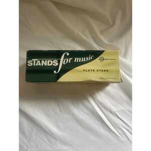 K&M 15230N Folding Flute Stand New Stand With Worn Box